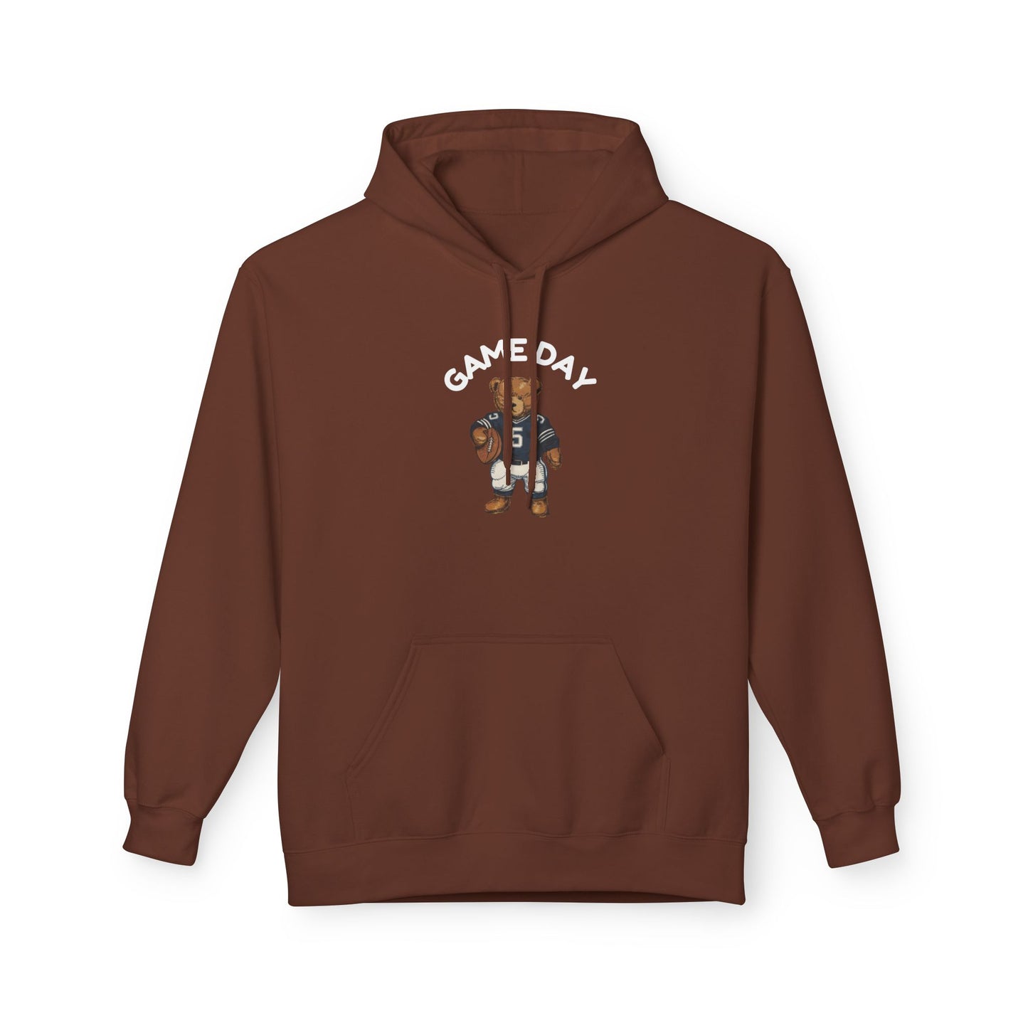 Cute Bear Game Day Football Hoodie