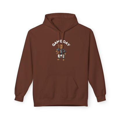 Cute Bear Game Day Football Hoodie