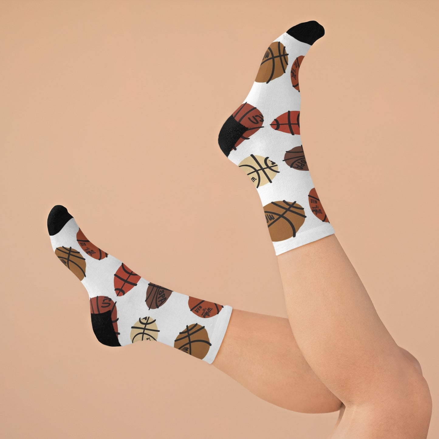 Basketball Love Socks