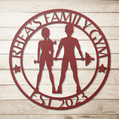 Personalized Couple Metal Sign
