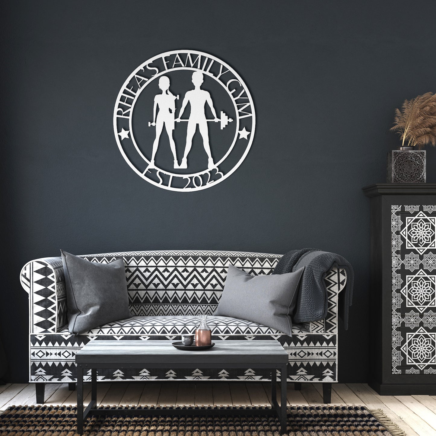 Personalized Couple Metal Sign