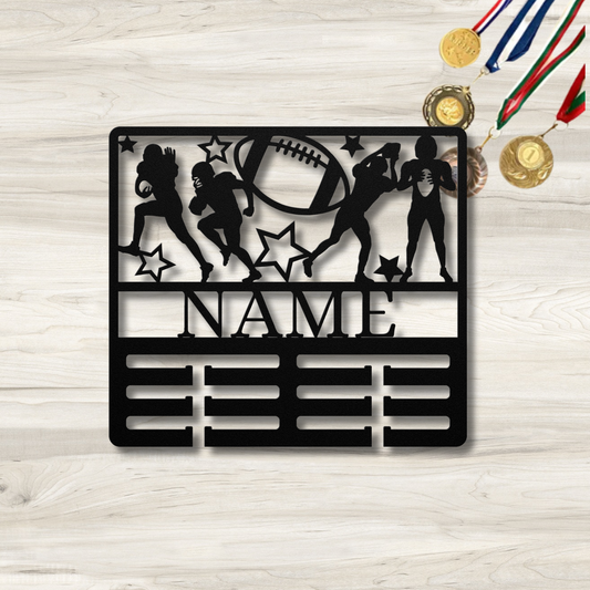 Leader Award Football | Personalized Football Award Holder Metal Signs