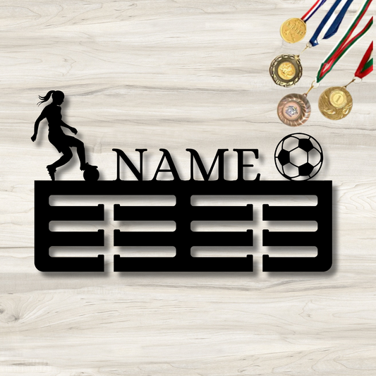 She's Award Soccer |  Personalized Soccer Award Metal Signs