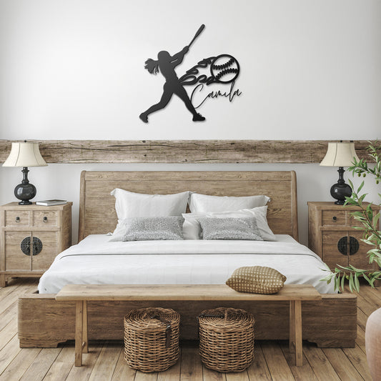 Victory | Personalized Baseball Metal Sign